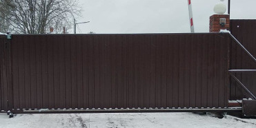 откатные ворота